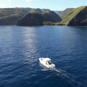 Luxury private charter boat ready for scuba diving adventure