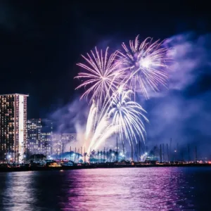 Limited seating fireworks cruise at Honolulu Festival 2026