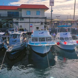Private charter boat ready for scuba diving adventure