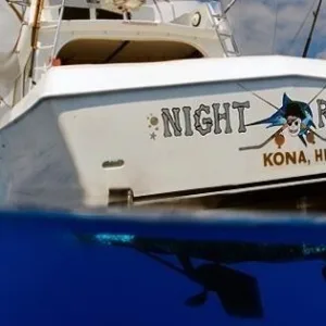 Private charter boat exploring Kona’s snorkeling hotspots