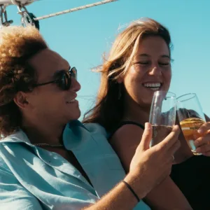 Mid-sized group on a three hour coastal cruise