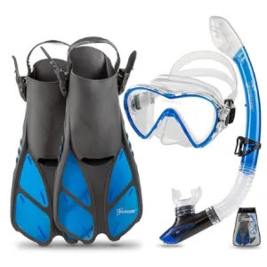 Small to medium sized snorkel set ready for adventure