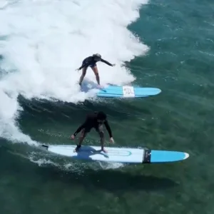 Personalized semi-private surf lessons with expert instructor