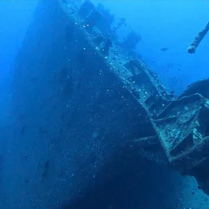 Two tank scuba diving charter exploring wrecks and lava tubes