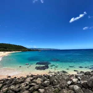 Large private bus parked ready for tour