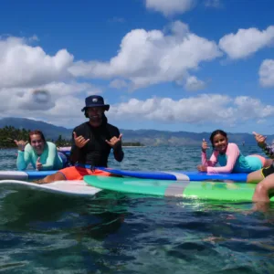 Private surf lesson for 3 to 5 surfers