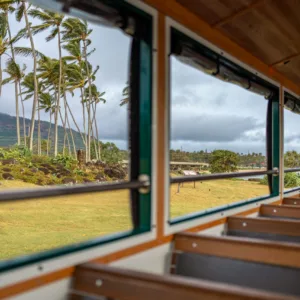 Tour visiting Opaeka'a Falls and historic Kauai sites