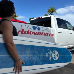 Surfboard rentals available in Hilo for daily use