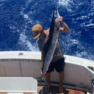 Sportfishing charter in Kona with all tackle provided