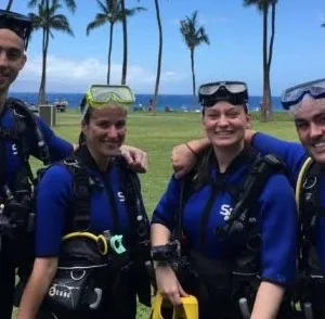 Scuba diving equipment available for rent in Maui locations